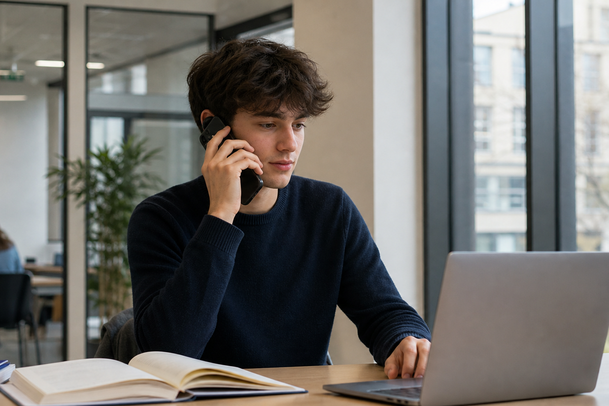 Appeler pour un stage : script, objections et suivi